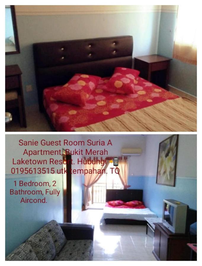 Sanie Guest Room Suria A' Apartment, Bukit Merah Laketown Resort Kampong Kubu Gajah  Exterior photo