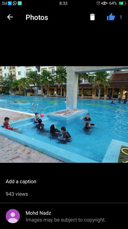 Sanie Guest Room Suria A' Apartment, Bukit Merah Laketown Resort Kampong Kubu Gajah  Exterior photo